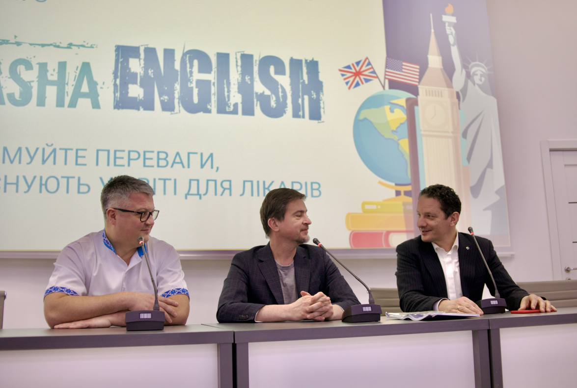 Українських лікарів безплатно навчатимуть англійської мови